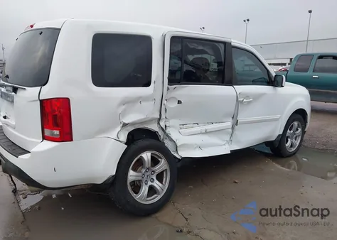 2015 Honda Pilot Ex-L из США, поврежденный, VIN 5FNYF3H72FB013816